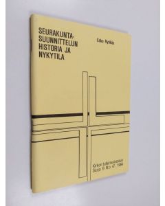 Kirjailijan Esko Ryökäs käytetty kirja Seurakuntasuunnittelun historia ja nykytila