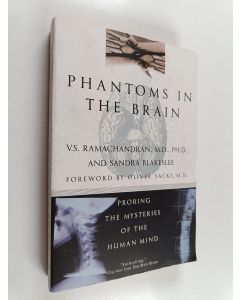 Kirjailijan V. S. Ramachandran käytetty kirja Phantoms in the brain : probing the mysteries of the human mind