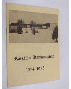 käytetty teos Räisälän kansanopisto 1974-1975
