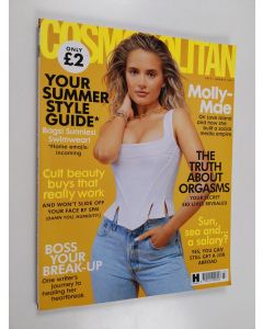 käytetty kirja Cosmopolitan july/august 2021