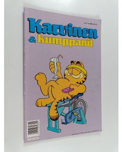 Kirjailijan Jim Davis käytetty teos Karvinen & kumppanit 7/1989
