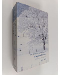 Kirjailijan John Wain käytetty kirja The Oxford Anthology of English Poetry, Volume 1 : Spenser to Crabbe