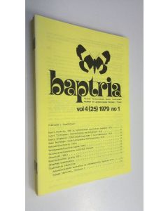 käytetty teos Baptria vol 4 (25) 1979 n:o 1-4 : Suomen perhostutkijain seuran tiedotuslehti