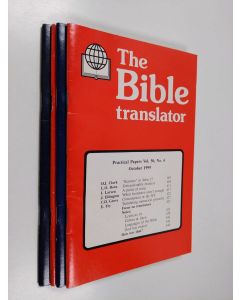 Kirjailijan Euan Fry käytetty teos The bible translator - Practical papers vol. 50, No. 1-4
