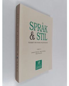 käytetty kirja Språk & Stil - Tidskrift för svensk språkforskning 10/2000