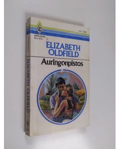 Kirjailijan Elizabeth Oldfield käytetty kirja Auringonpistos