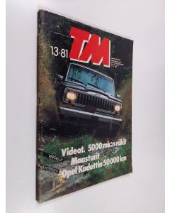 käytetty teos TM : Tekniikan maailma 13/1981