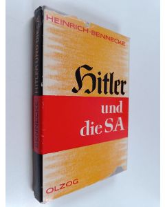 Kirjailijan Heinrich Bennecke käytetty kirja Hitler und die SA