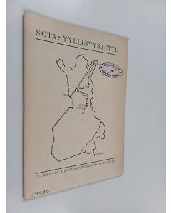 käytetty teos Sotasyyllisyysjuttu