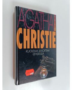 Kirjailijan Agatha Christie käytetty kirja Kuolema ilmoittaa lehdessä