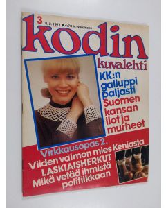 käytetty teos Kodin kuvalehti 3/1977