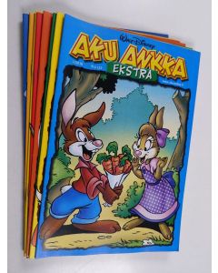 käytetty teos Aku Ankka Ekstra nrot 1,3-5,7,12,15 ja 16/2010