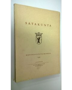 Kirjailijan Mikko Saarenheimo käytetty kirja Satakunta kotiseutututkimuksia 7