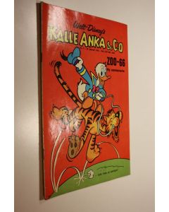 Kirjailijan Walt Disney käytetty teos Kalle Anka & Co n:o 4/66