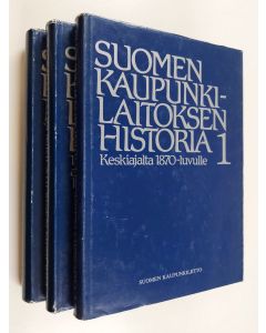 Tekijän Päiviö Tommila  käytetty kirja Suomen kaupunkilaitoksen historia 1-3