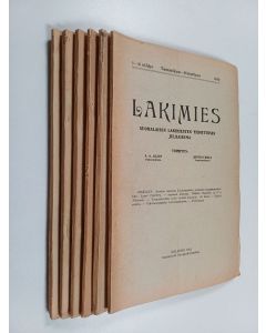 käytetty kirja Lakimies vuosikerta 1919