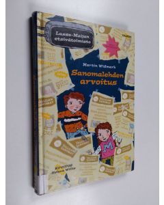 Kirjailijan Martin Widmark käytetty kirja Sanomalehden arvoitus