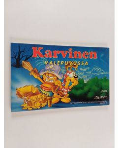 Kirjailijan Jim Davis käytetty kirja Karvinen valepuvussa