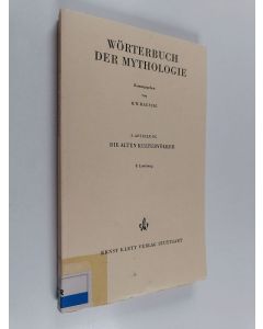 käytetty kirja Wörterbuch der mythologie 8