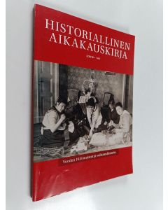 käytetty kirja Historiallinen aikakauskirja 2/2018 : Vuoden 1918 muistot ja vaikutushistoria