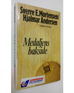 Kirjailijan Sverre E. Mortensen käytetty kirja Medaljens bakside