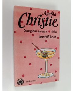 Kirjailijan Agatha Christie käytetty kirja Spegeln sprack från kant till kant