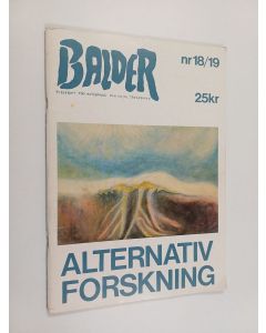 käytetty teos Balder no. 18/19 : Alternativ forskning