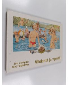 Kirjailijan Jan Carlquist käytetty kirja Vilskettä ja vipinää