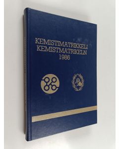käytetty kirja Kemistimatrikkeli 1986 = Kemistmatrikeln 1986