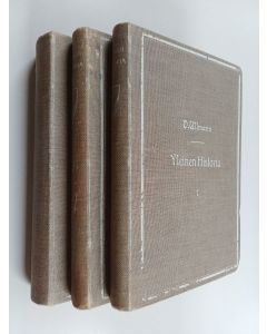 Kirjailijan V. Ullmann käytetty kirja Yleinen historia 1-3 : Historia Kristuksen syntymään asti ; Apostolisen seurakunnan ajoilta Martti Lutheriin asti ; Historia uskonpuhdistuksen ajoista vuoteen 1814