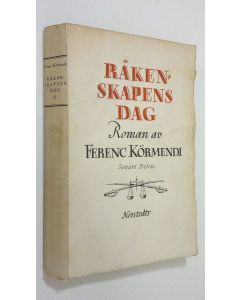Kirjailijan Ferenc Körmendi käytetty kirja Räkenskapens dag - senare delen