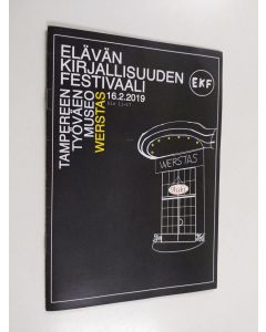 käytetty teos Elävän kirjallisuuden festivaali 16.2.2019