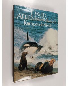Kirjailijan David Attenborough käytetty kirja Kampen för livet