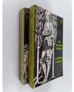 Kirjailijan Sir Thomas Malory käytetty kirja Le morte d'Arthur vol. 1-2