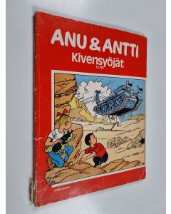 Kirjailijan Willy Vandersteen käytetty kirja Kivensyöjät