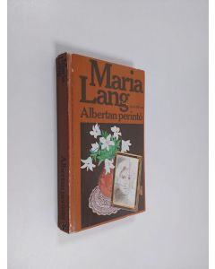 Kirjailijan Maria Lang käytetty kirja Albertan perintö