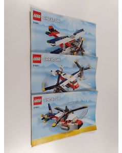 käytetty teos Lego Creator 31020 (3 kirjaa)