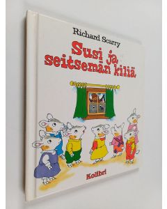 Kirjailijan Richard Scarry käytetty kirja Susi ja seitsemän kiliä