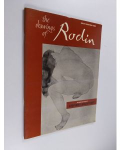 Kirjailijan Francois Rodin käytetty teos The drawings of Rodin