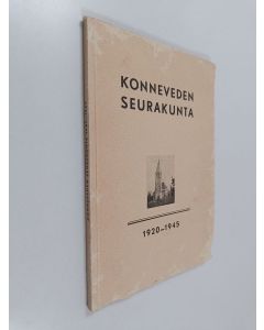 käytetty kirja Konneveden seurakunta 1920-1945