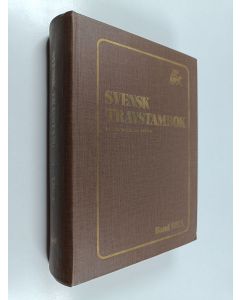 käytetty kirja Svensk travstambok för varmblodiga hästar, band VIII A