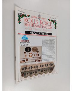käytetty teos Rolls-Royce enthusiasts' club for Rolls-Royce and Bentley owners : December 1992