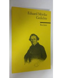 Kirjailijan Eduard Mörike käytetty kirja Gedichte
