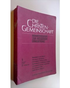 käytetty teos Die Christen-Gemeinschaft 1977 : Monatsschrift zur religiosen erneuerung  - 49. Jahrgang Nr. 1-12