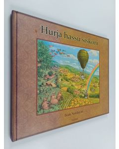 Kirjailijan Sven Nordqvist käytetty kirja Hurja hassu siskoni