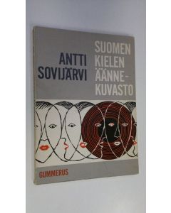 Kirjailijan Antti Sovijärvi käytetty kirja Suomen kielen äännekuvasto