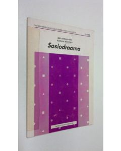 Kirjailijan Sini Ahmavaara käytetty kirja Sosiodraama