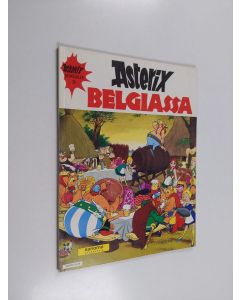 Kirjailijan Albert Uderzo & Rene Goscinny käytetty kirja Asterix Belgiassa