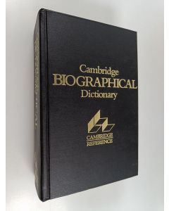 Kirjailijan Rosemary Goring käytetty kirja Cambridge biographical dictionary