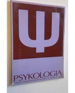 käytetty kirja Psykologia 6/1992 : tiedepoliittinen aikakauslehti
